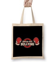 Knock Out Bullying Boxing Gloves Anti-Bullying Bez Çanta Uzun Saplı