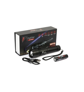 Ps-1600 Süper Parlak Led Zoomlu 5 Mod Su Geçirmez Profesyonel Kamp Bekçi Avcı Feneri