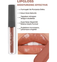 Uzun Süre Kalıcı Yapışkan His Bırakmayan Nemlendirici Dudak Parlatıcısı - Lipgloss 10 Sweet Caramel