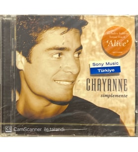 (Plak Değildir CD dir) Chayanne Simplemente Açılmamış Jelatininde CD (Karışık)