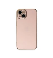 Apple İphone 15 Kılıf Volet Silikon - Pembe