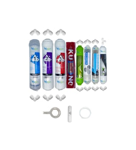 PWS Kapalı Kasa Su Arıtma STD 8li Orijinal LG Kuno mebran Alkali+şeffaf mineral+detox+gümüş iyon
