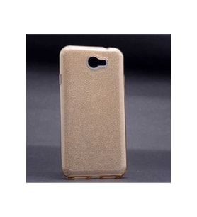 General Mobile 6 Uyumlu Kılıf Zore Shining Silikon (Gold)