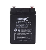 Lightex Lt-45 4v 5.5ah Işıldak Fener Aküsü