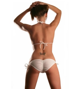 Terry Pau TP101075 Büzgülü Bikini Takım