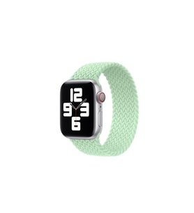 Apple Watch 42mm Uyumlu Kordon Hasır Örgü Esnek KRD-32 Small Kayış