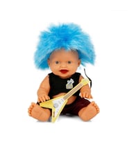 Sunman Oyuncak Punk Nil Bebek Renkli Saçlı 23 Cm 20050