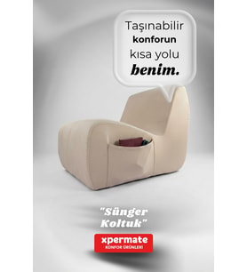 Sünger Koltuk – Taşınabilir, Çok Amaçlı, İskeletsiz, Yer koltuğu, Armut Koltuk Mavi (Bej)
