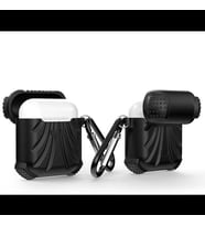 Apple Airpods Uyumlu Kılıf Zore Airbag 01 Silikon (Açık Yeşil)