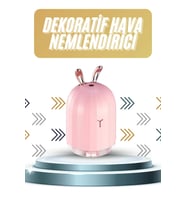 Led Işıklı Hava Nemlendirici Buhar Makinesi Dekoratif Aromaterapi - Lisinya