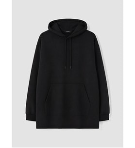 LCW Curve Siyah Büyük Beden Kadın Hoodie