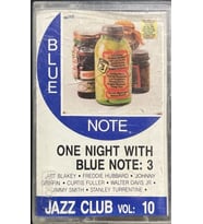 (Plak Değildir KASET tir) One Night With Blue Note:3 Jazz Club Vol:10 Kaset