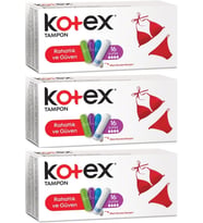 Kotex Tampon Süper 48 Li Set (3PK*16)