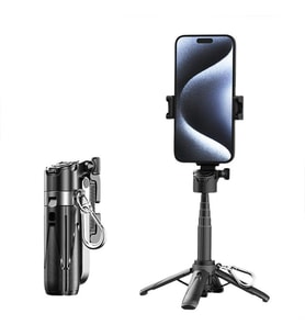 Uzaktan Kumandalı Fonsiyonel Tripod Selfie Çubuğu