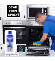 Fırın Ocak Davlumbaz İç Dış Yüzey Temizleyici Sprey