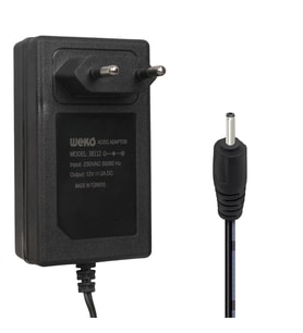 Weko WK-38112 Yerli Üretim 12 Volt - 2 Amper 2.5*0.7 Mm Uçlu Priz Tipi Adaptör