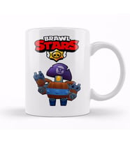 Brawl Stars  Darryl Kupa Bardak Porselen