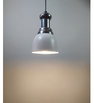 RİOLİGHT RETRO TEKLİ METAL SARKIT AVİZE ŞAPKA ÇAPI: 14CM (Siyah)