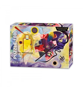 Star Oyun Sarı - Kırmızı - Mavi 1000 Parça Puzzle
