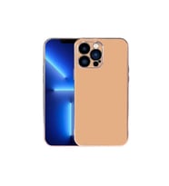 Apple iPhone 13 Pro Max Uyumlu Kılıf Zore Viyana Kapak (Gold)