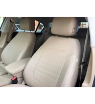 Volkswagen Passat B7 Comfortline Uyumlu Bej Deri Koltuk Kılıfı Tam Set – Airbag Uyumlu, Özel Kalıp