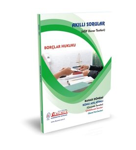 İlkumut Yayınları Açık Öğretim Ilkumut – Borçlar Hukuku – (KONU ANLATIMLI - ÇÖZÜMLÜ SORULAR) (Çok Renkli)