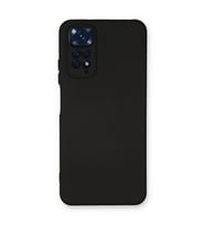 Xiaomi Redmi Note 11 Kılıf Nano İçi Kadife Silikon - Siyah