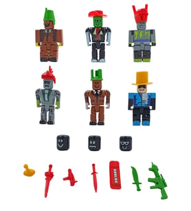 Oyuncak Roblox Figürleri Legends Of Roblox 6 Karakterli Aksesuarlı Set (Çok Renkli)