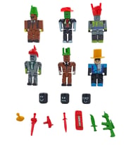 Oyuncak Roblox Figürleri Legends Of Roblox 6 Karakterli Aksesuarlı Set (Çok Renkli)