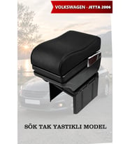 volkswagen jetta 2006 kol dayama Yastıklı Lüks Siyah geniş model Deri