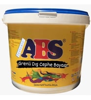 abs grenli (silikonlu) dış cephe boyası 18 lt/25 kg
