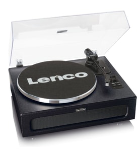 Lenco LS-430BK Siyah Dahili Hoparlörlü Bluetooth Pikap-LS-430BK