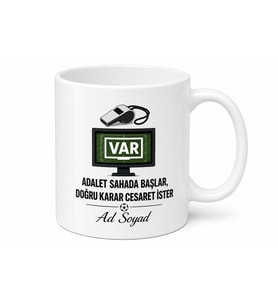 Hakeme Düdük Çalanlara VAR Kararı Adil Yönetim Kupa Bardak Hediye