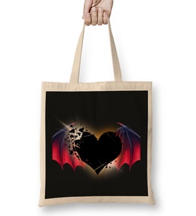 Heart Eavil Heat Bez Çanta Uzun Saplı
