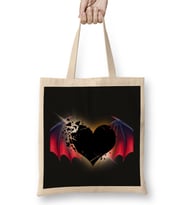 Heart Eavil Heat Bez Çanta Uzun Saplı