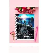 Psycho Pass Anime Defter 1 Adet Özel Tasarım A4 Boyutu Telli Çizgili Defter 21*29 Cm