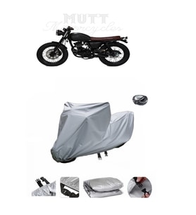 Mutt Mongrel 250  Su Geçirmez Motosiklet Brandası ARKA ÇANTA UYUMLU