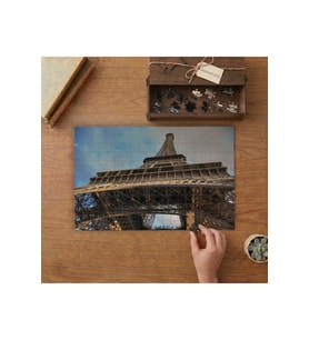 Eyfel Kulesi - Paris Tasarımı 240 parça Ahşap Puzzle Ahşap Kutuda MP01508