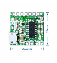 Micro Usb Soketli PAM8403 5V 2x3w Stereo Müzik Ses Amfilikatörü