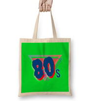 80s Vintage Retro Design Slogan Style Art- Tv Kid Movies Bez Çanta Uzun Saplı