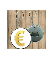 Euro Anahtarlık - Açacaklı Anahtarlık