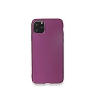 Apple iPhone 11 Pro (5.8'') Premium Silikon Kılıf Mor
