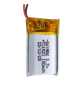 Ayt Powermaster 50x18x25 Mm 3.7 Volt 150 Mah Lityum Polimer Pil Akıllı Saat Kulaklık İntercom İçin Uygun