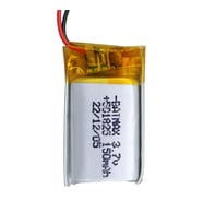 Ayt Powermaster 50x18x25 Mm 3.7 Volt 150 Mah Lityum Polimer Pil Akıllı Saat Kulaklık İntercom İçin Uygun
