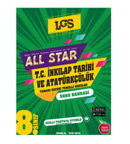 NEWTON 8.SINIF ALL STAR İNKILAP TARİHİ VE ATATÜRKÇÜLÜK SORU BANKASI
