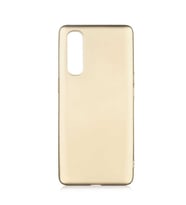 Lexroo Oppo Reno 3 Pro 5G Kılıf Premier Silikon Kılıf - Gold