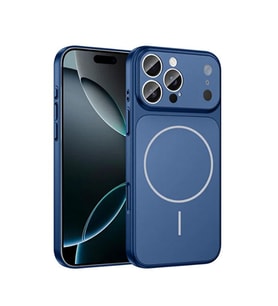 iPhone 16 Uyumlu AG Glass Koruyucu Kılıf (iPhone 17 Pro Max Görünümlü)