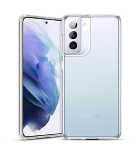 Samsung Galaxy S21 Plus Lux Seri Kamera Korumalı Premium Şeffaf Silikon Kılıf
