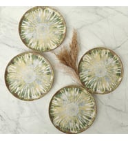 Green Ripple Nordıc Pasta Tabağı 22 Cm 4 Adet / 22896