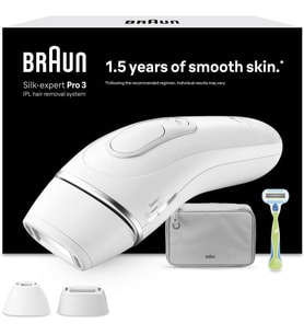 Braun Silk·Expert Pro 3 Ipl Tüy Alma Sistemi, Pl3122, Çanta, Gillette Venus Ve 2 Başlık Ile